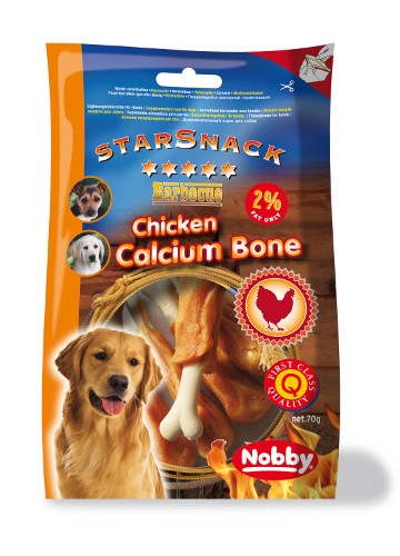 StarSnack BBQ Chicken Calcium Bone - 70g.
